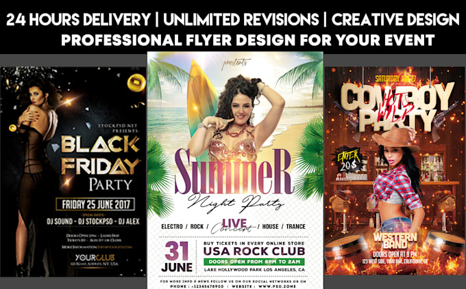 design a professional flyer