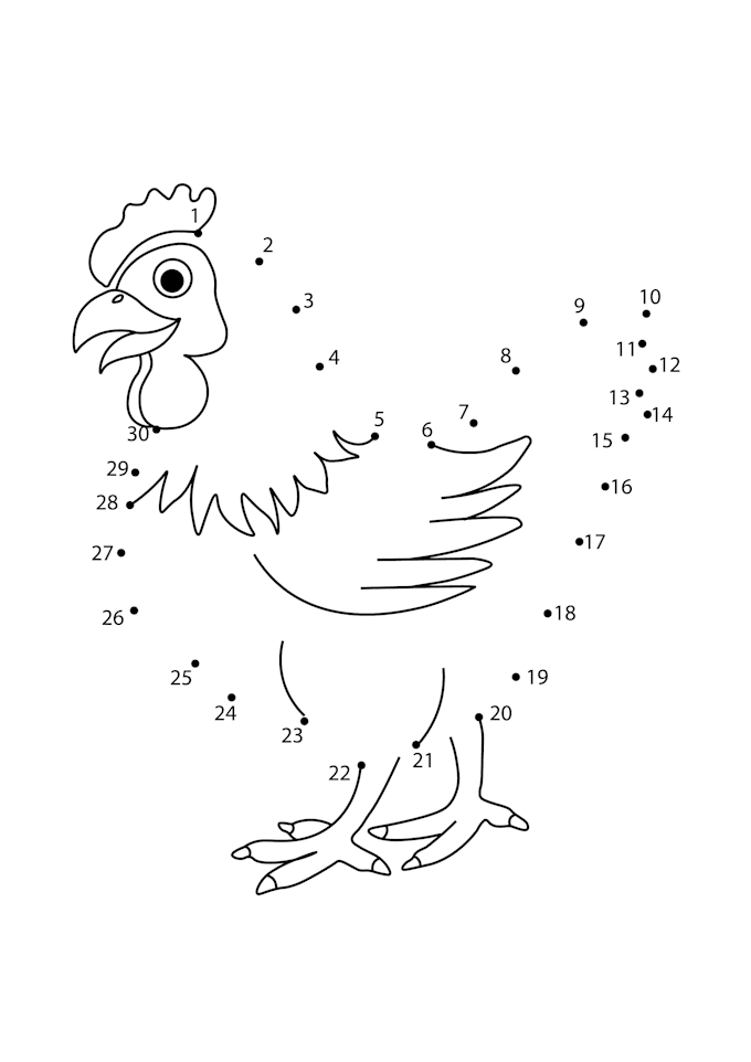 draw children dot to dot and all other activity pages