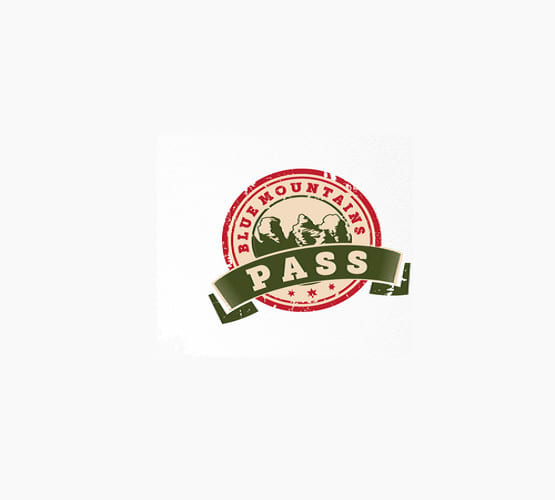design blue mountains pass  logo in 1 day