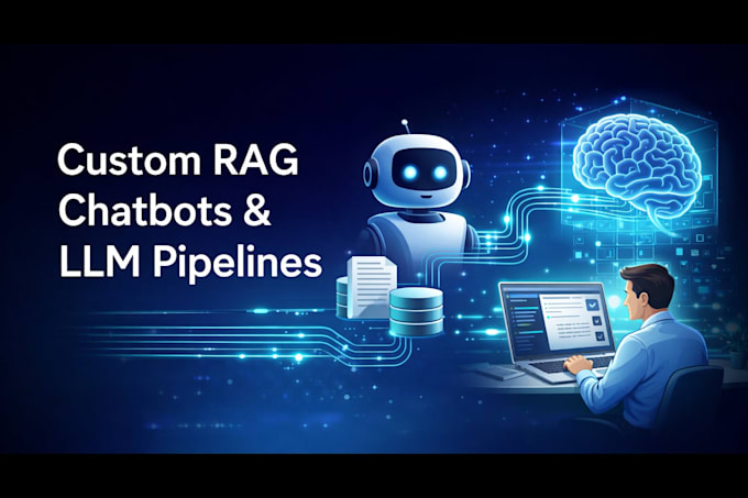 build a custom rag chatbot or llm pipeline for your business