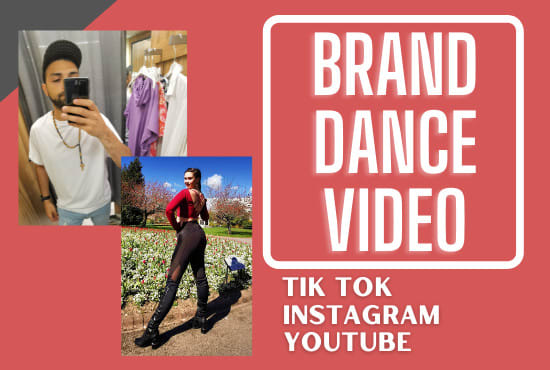 dance with your product or brand for tiktok and instagram