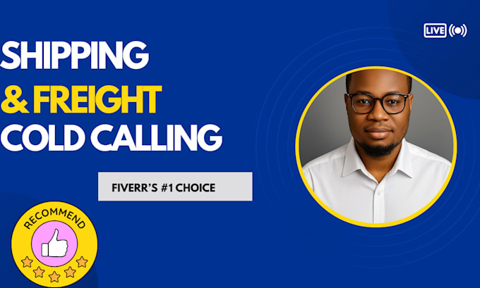 do cold calling for shipping companies, brokers and  dispatchers