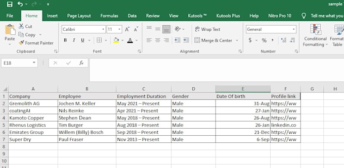 manual web scraping, data mining, and data collection