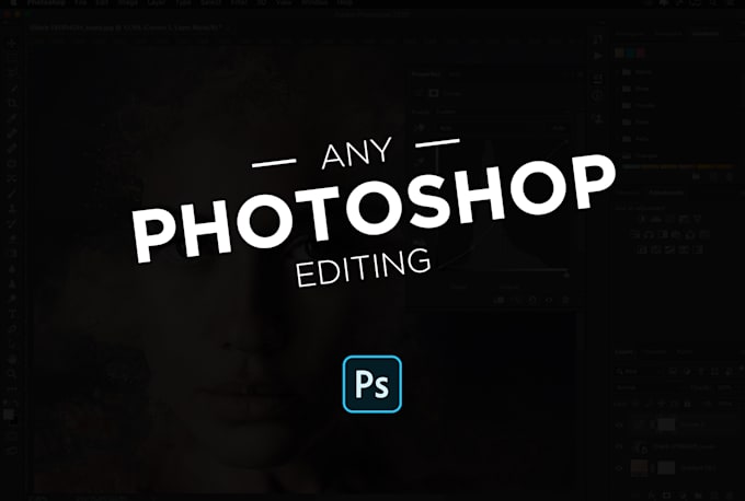 do any photoshop editing and background removal