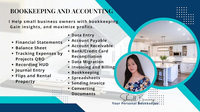 do set up, clean up and bookkeeping in quickbooks online