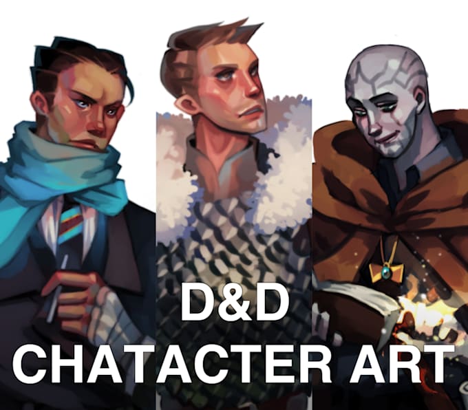 do dnd character art illustration commissions