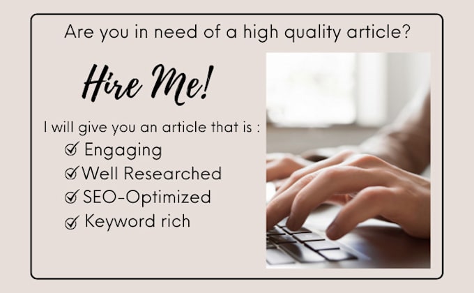 write expert blog post and articles with full SEO optimization