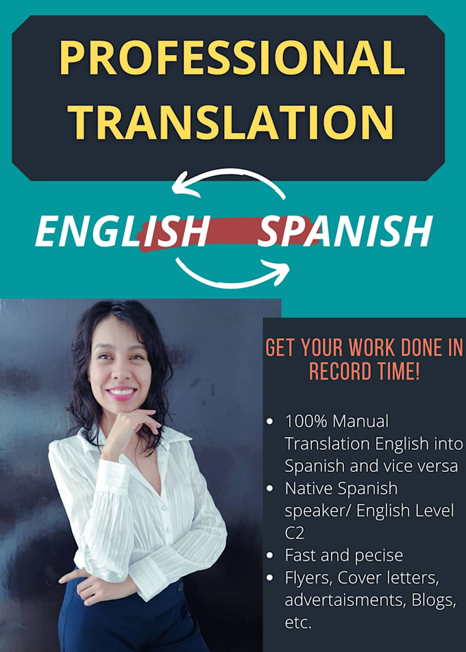 Professional Translation English Into Spanish And Vice Versa By Angiegutipi Fiverr 9360