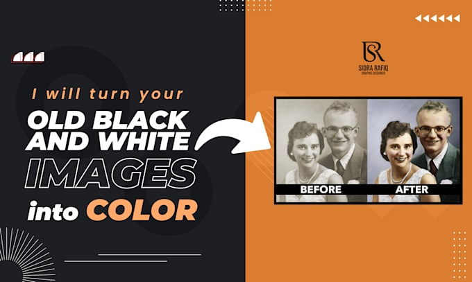 colorize your old black and white photos beautifully