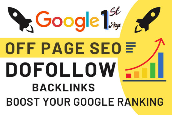 create white hat high da pa dofollow backlinks off page seo