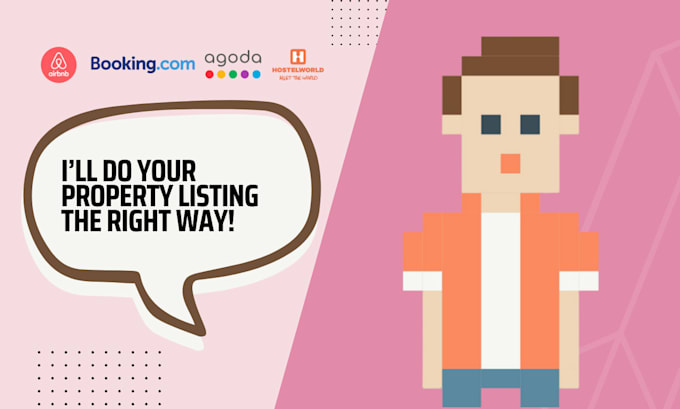 do your property listing on booking com and airbnb