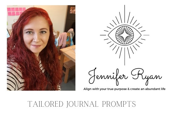 send you journal prompts for wellness and mindset