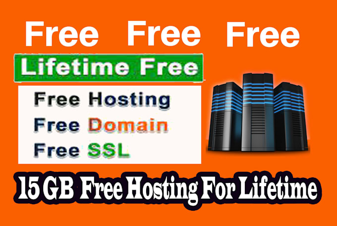 design website with lifetime free hosting, domain and SSL