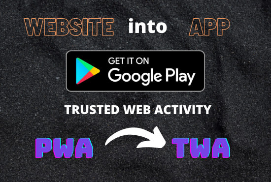 convert the website into an android app