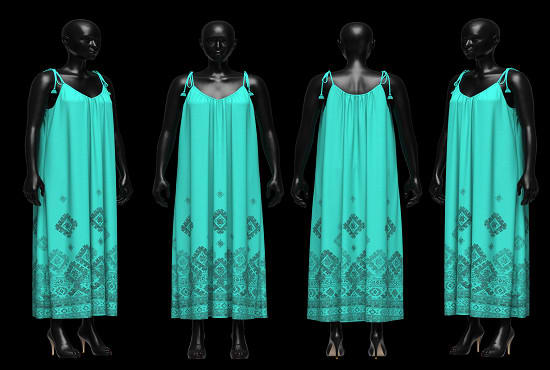 create  3d digital garments as per your request