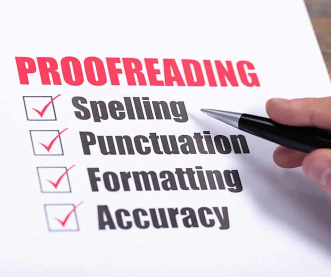 proofread and edit at less price