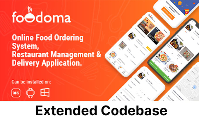 create a complete food delivery application