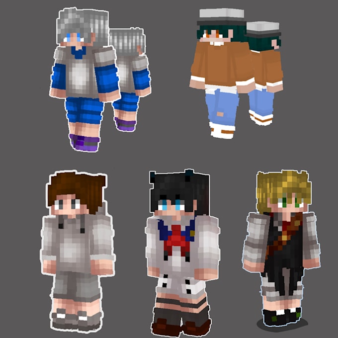 design minecraft beautiful skin