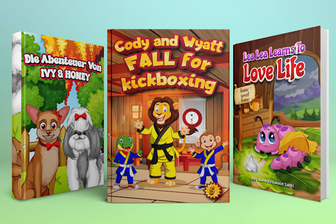 draw children story book illustration, children story, book illustration