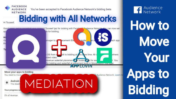 Hire a freelancer to do facebook bidding with admob mediation mopub mediation in your android app