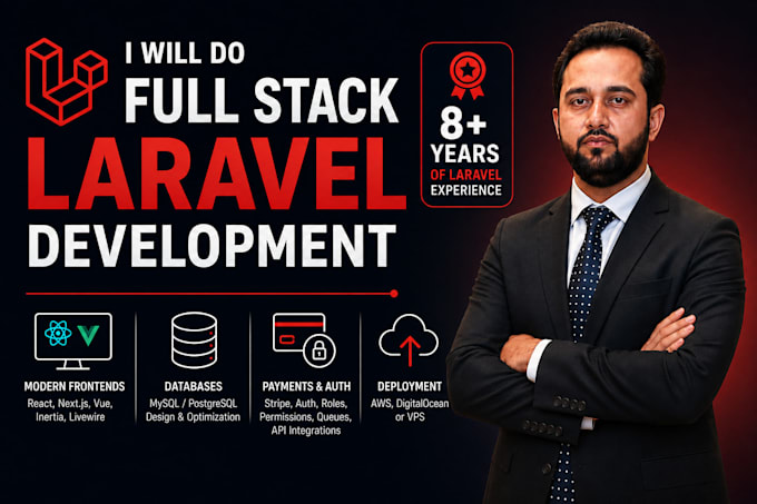 do laravel full stack web development