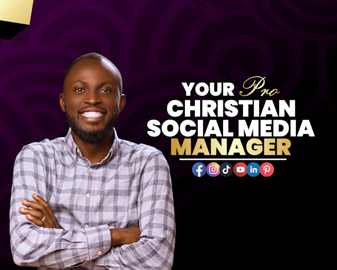 be your christian social media manager on all platforms