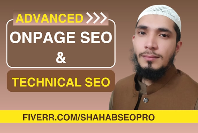 do complete on page and technical SEO optimization for wordpress websites