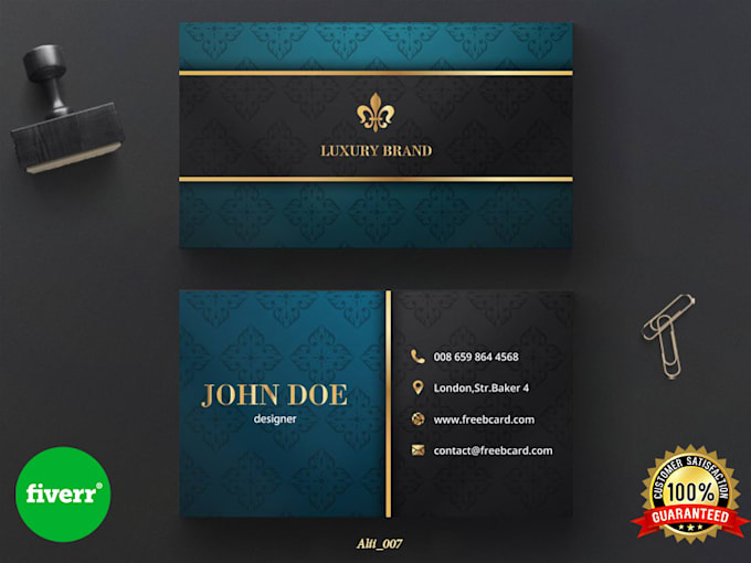 create computerized and modern business cards