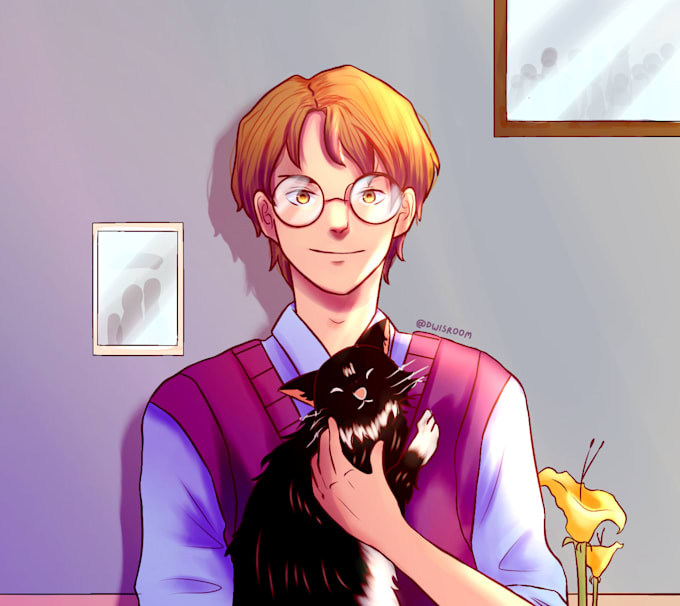 draw in anime and manhwa style