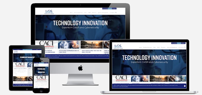 create a professional website in high quality