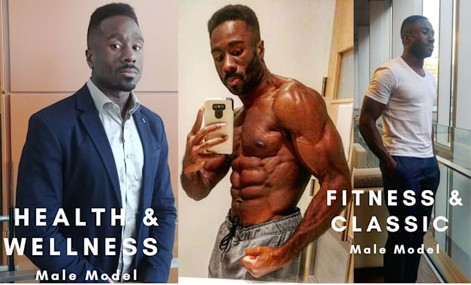 be your male wellness model and actor