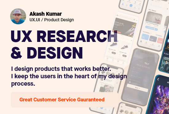 Design clean and clear effective ui ux design by Suryakashyap826 | Fiverr