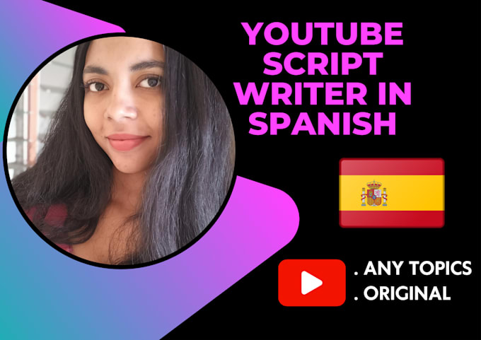 write a script in spanish