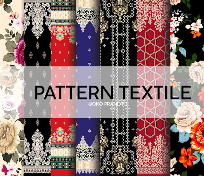 Design a vector drawn seamless pattern textile by Joko2492 | Fiverr