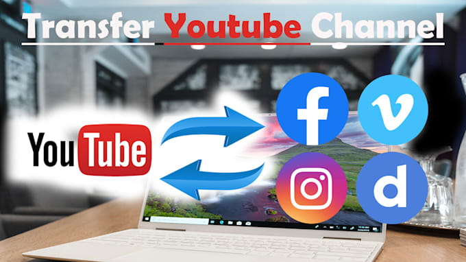 Transfer channel to facebook vimeo dailymotion insta by