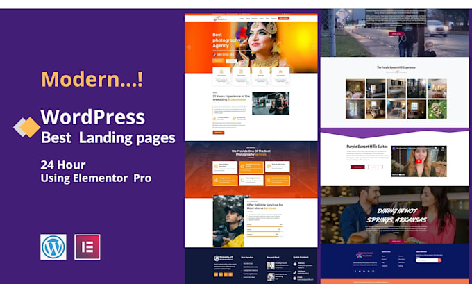 create responsive landing page, squeeze page, sales page