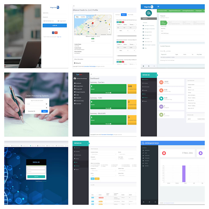 develop web based software and web applications for your requirements