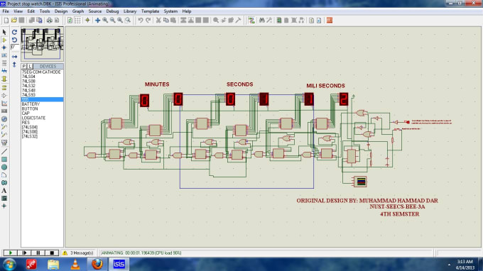 logicworks simple circuit