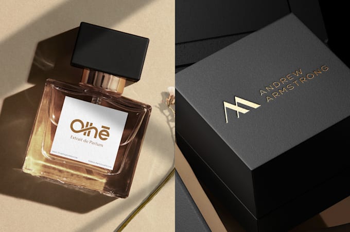 do outline modern luxury logo and brand marketing kit
