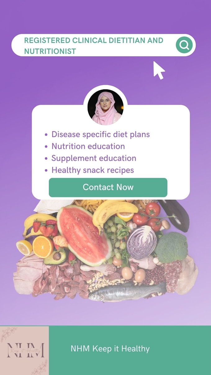 be your registered clinical dietitian and nutritionist