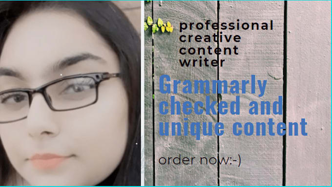 be your professional creative content writer