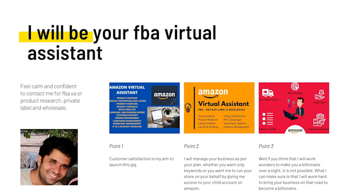 be expert amazon virtual assistant, amazon fba VA