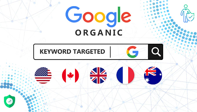 drive google keyword targeted organic traffic