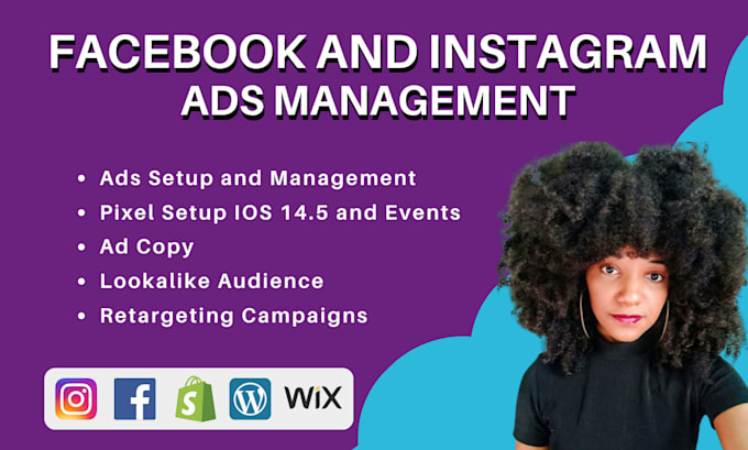 be your facebook ads, instagram ads manager