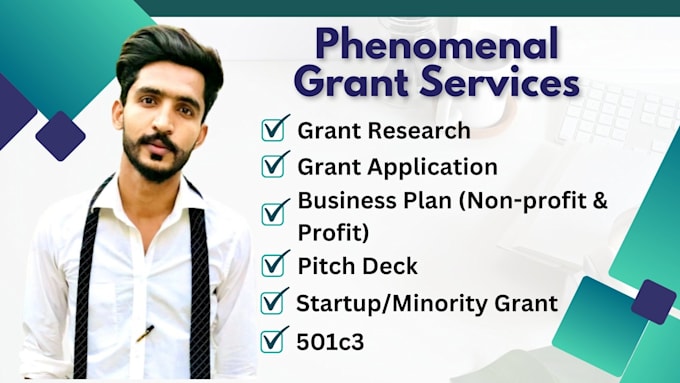 do grant research, write proposals and business plans
