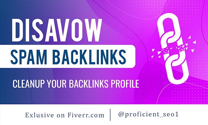disavow bad and spammy links from site to reduce spam score