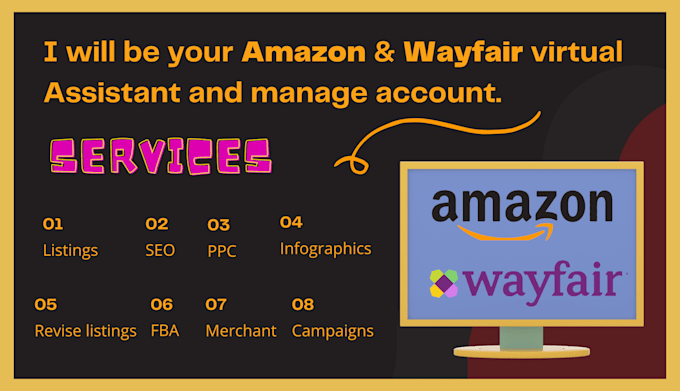 upload bulk products on wayfair amazon ecommerce stores