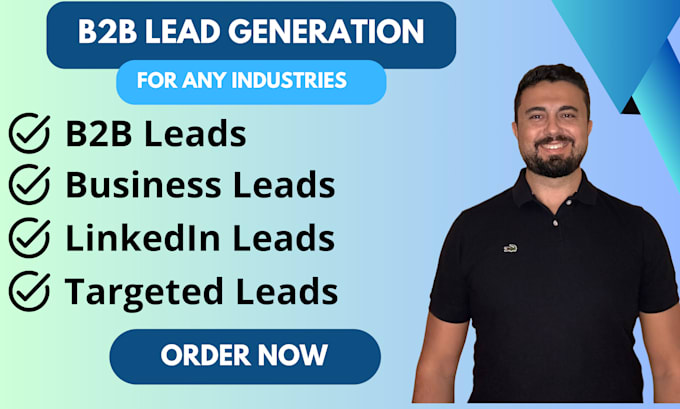 provide targeted b2b lead generation for any industries