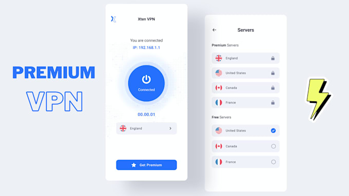 develop android VPN app with admin panel and monetization