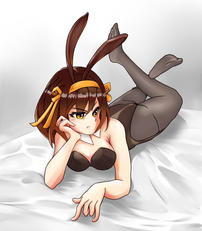 draw anime fanarts, original characters and nsfw